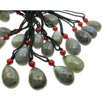 Labradorite Teardrop Bead Pendant